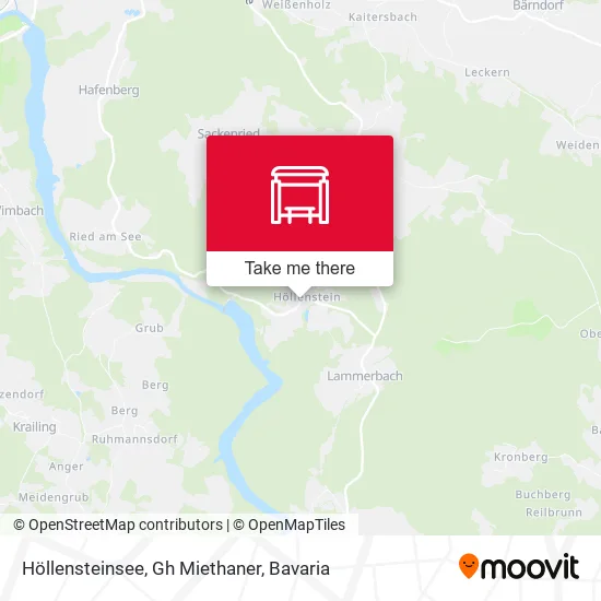 Карта Höllensteinsee, Gh Miethaner
