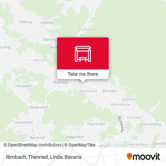 Rimbach, Thenried, Linde map