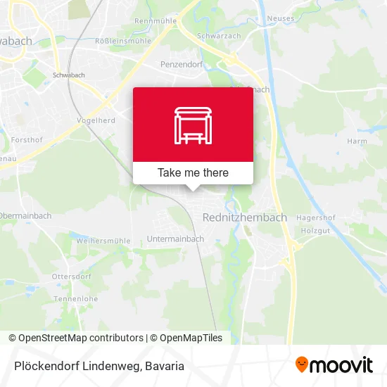 Карта Plöckendorf Lindenweg