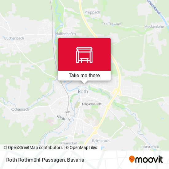 Карта Roth Rothmühl-Passagen