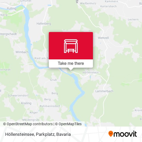 Höllensteinsee, Parkplatz map
