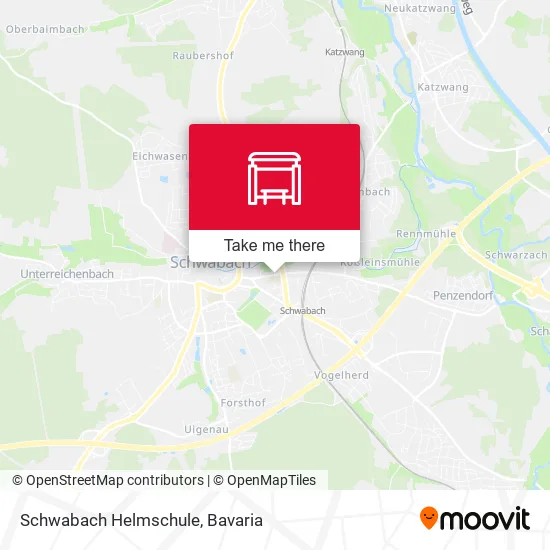 Карта Schwabach Helmschule
