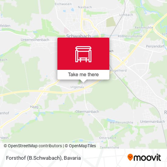 Карта Forsthof (B.Schwabach)