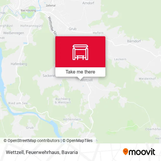 Карта Wettzell, Feuerwehrhaus