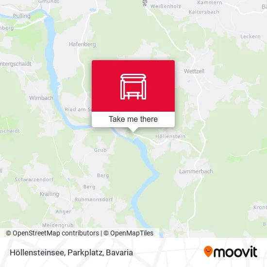 Карта Höllensteinsee, Parkplatz