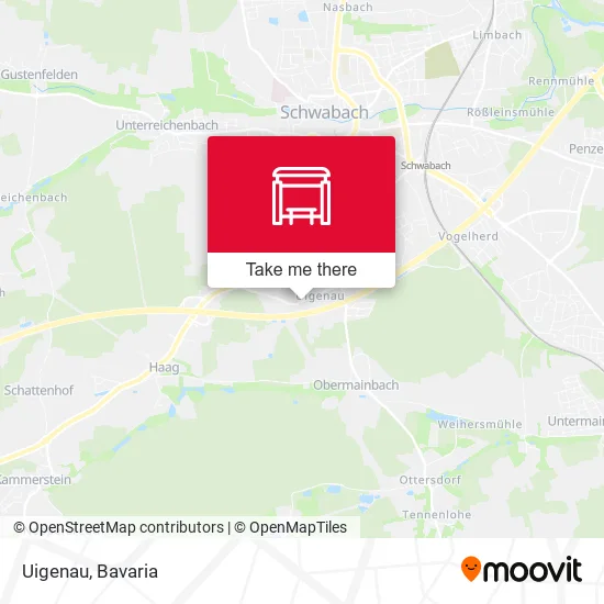 Карта Uigenau
