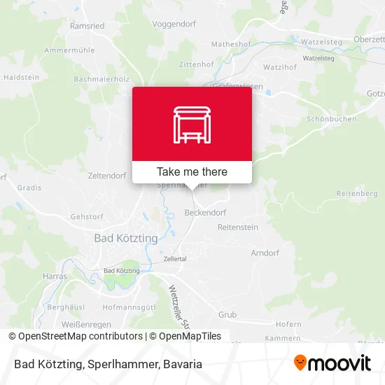 Bad Kötzting, Sperlhammer map