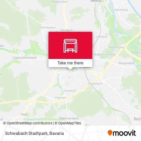 Карта Schwabach Stadtpark