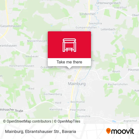 Mainburg, Ebrantshauser Str. map