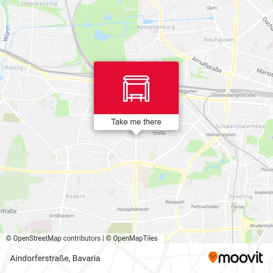 Aindorferstraße map