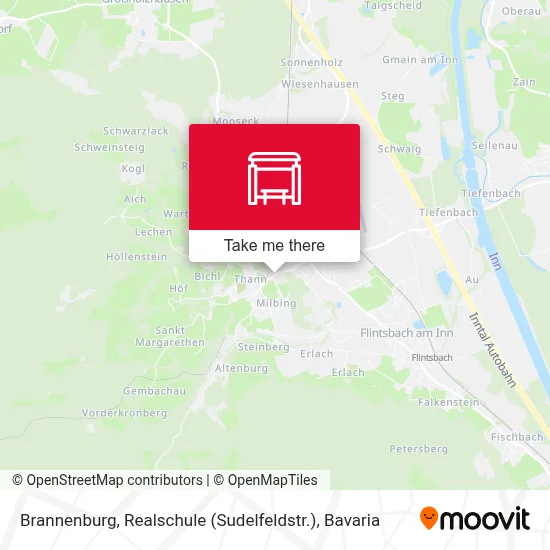 Brannenburg, Realschule (Sudelfeldstr.) map