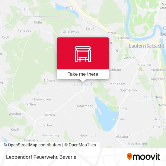 Leobendorf Feuerwehr map