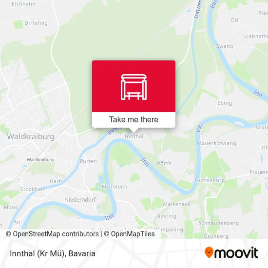 Innthal (Kr Mü) map
