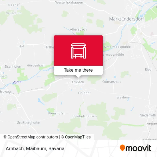 Карта Arnbach, Maibaum