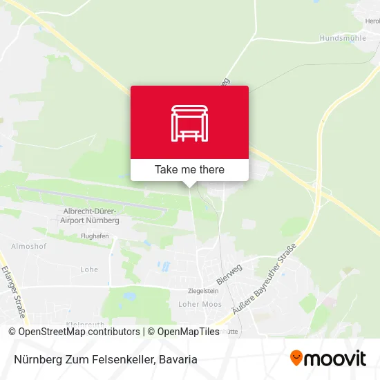 Карта Nürnberg Zum Felsenkeller