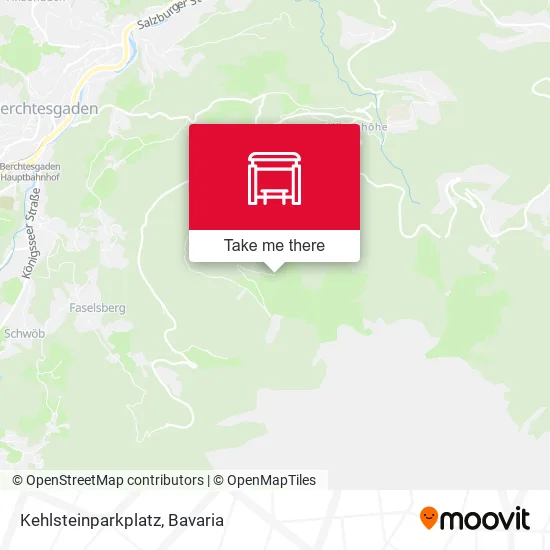 Карта Kehlsteinparkplatz