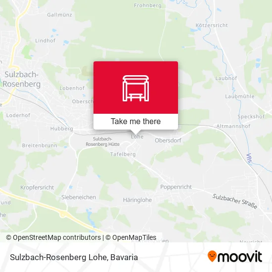 Карта Sulzbach-Rosenberg Lohe