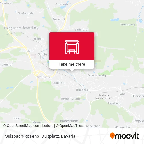 Карта Sulzbach-Rosenb. Dultplatz