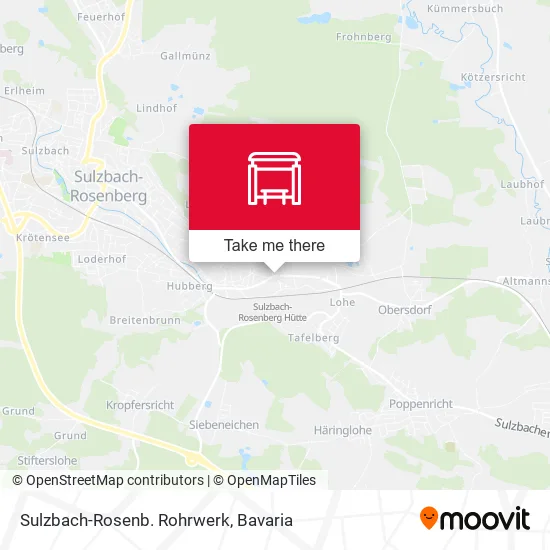 Карта Sulzbach-Rosenb. Rohrwerk