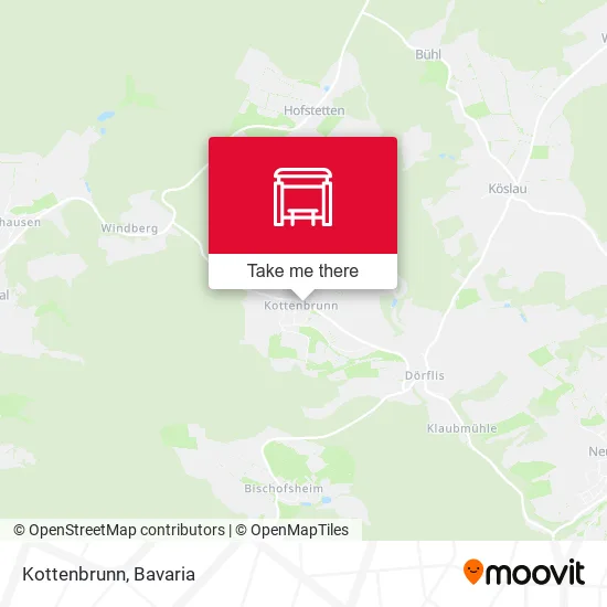 Карта Kottenbrunn