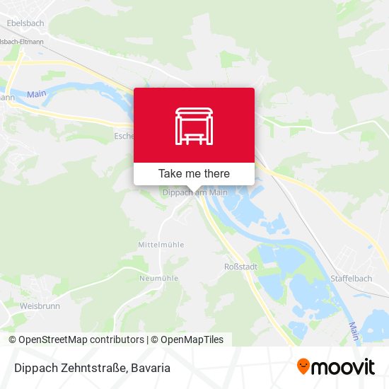 Dippach Zehntstraße map