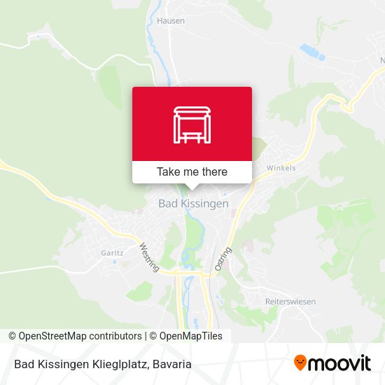 Bad Kissingen Klieglplatz map