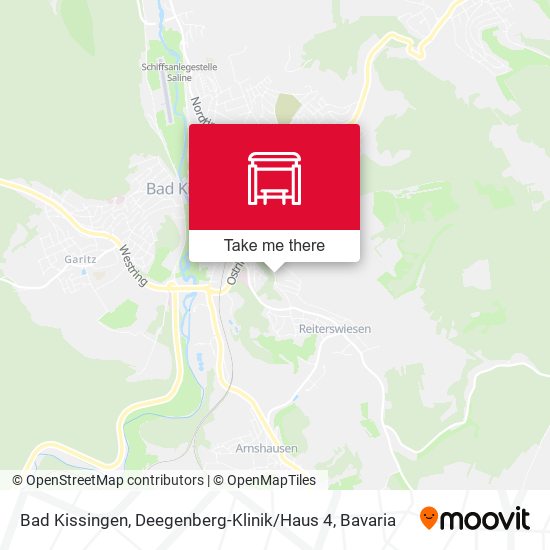 Bad Kissingen, Deegenberg-Klinik / Haus 4 map