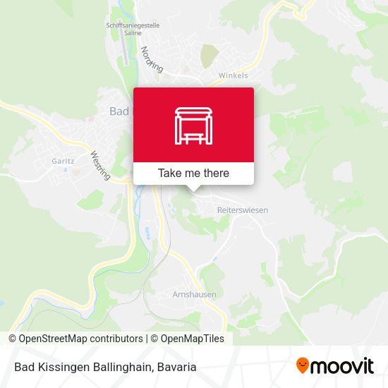 Bad Kissingen Ballinghain map