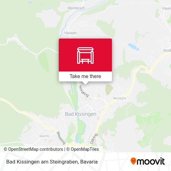 Карта Bad Kissingen am Steingraben