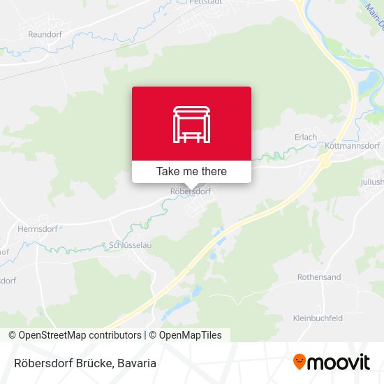Röbersdorf Brücke map