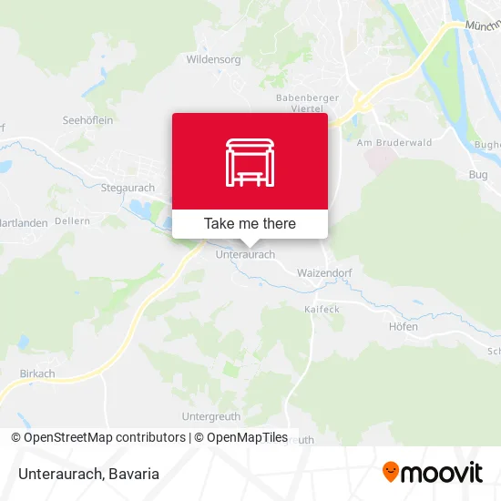 Карта Unteraurach