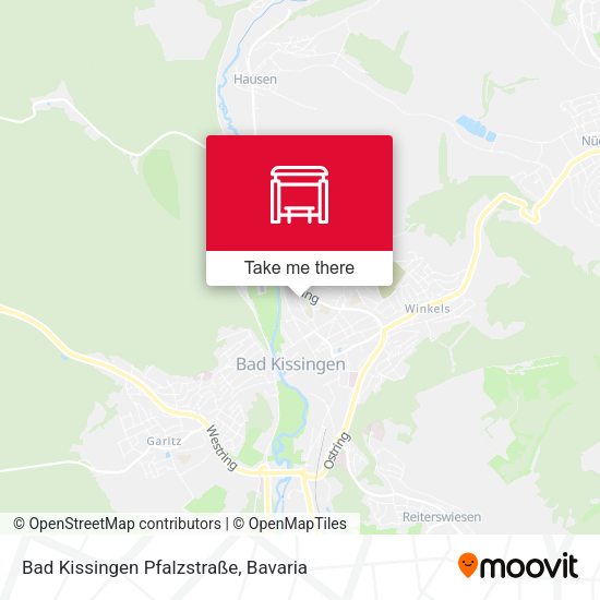 Bad Kissingen Pfalzstraße map