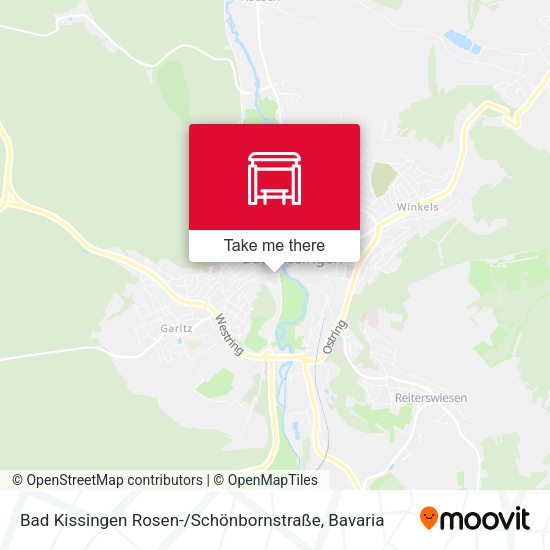 Bad Kissingen Rosen- / Schönbornstraße map