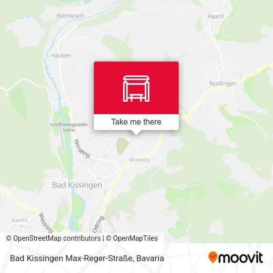 Карта Bad Kissingen Max-Reger-Straße