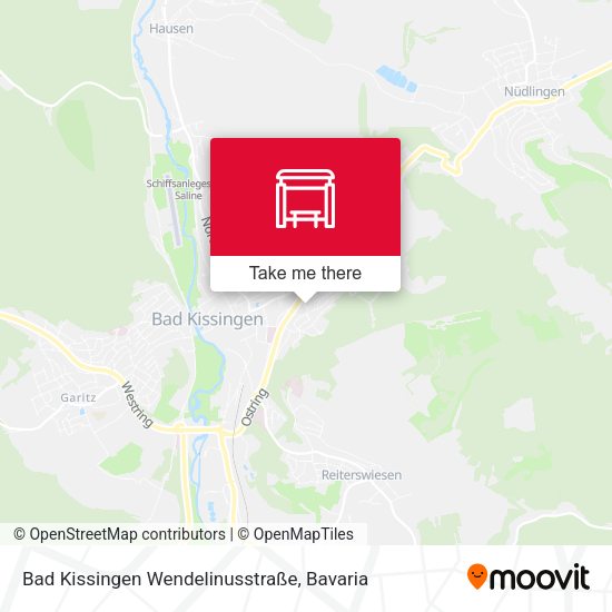 Bad Kissingen Wendelinusstraße map