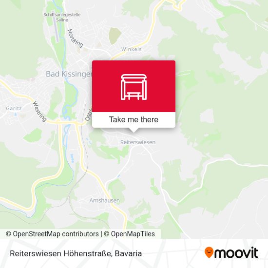 Reiterswiesen Höhenstraße map