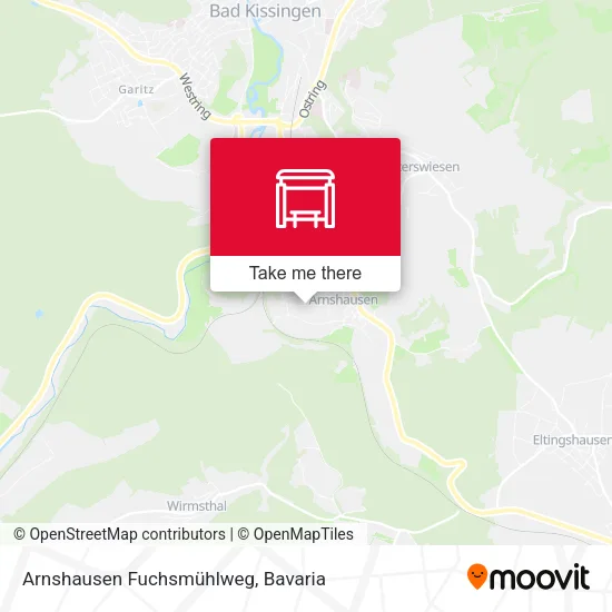 Карта Arnshausen Fuchsmühlweg