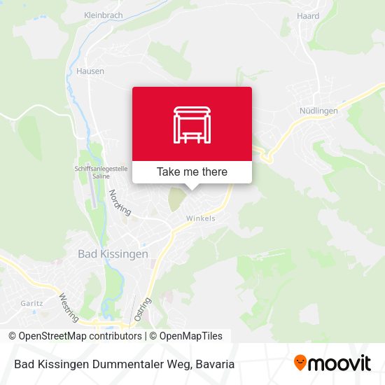 Bad Kissingen Dummentaler Weg map