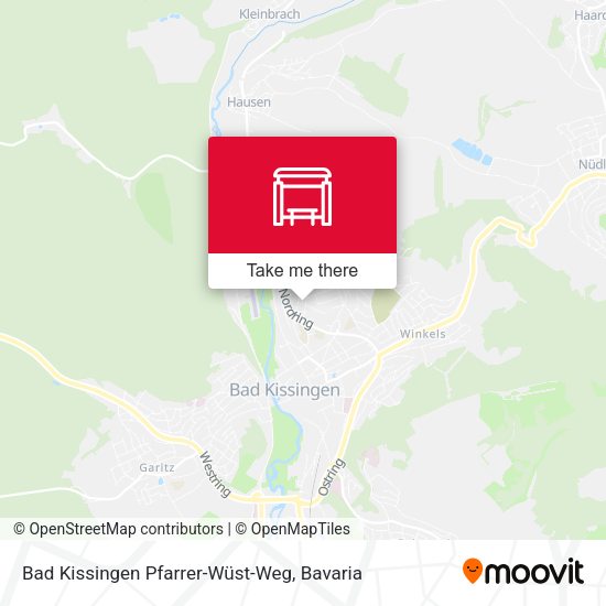 Bad Kissingen Pfarrer-Wüst-Weg map