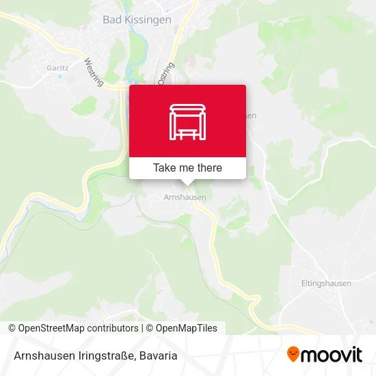 Arnshausen Iringstraße map