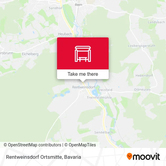 Rentweinsdorf Ortsmitte map