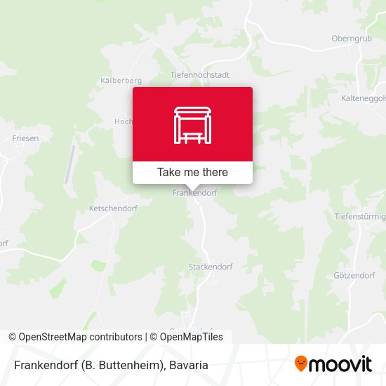 Frankendorf (B. Buttenheim) map