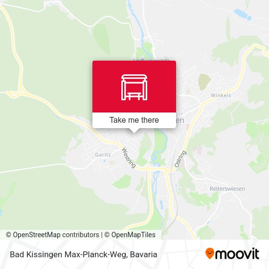 Карта Bad Kissingen Max-Planck-Weg