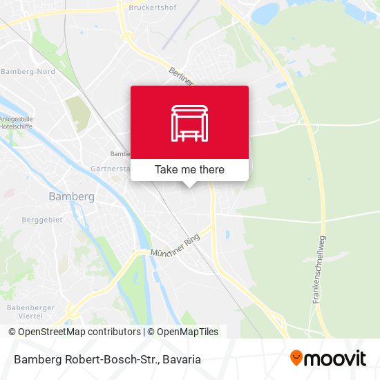 Bamberg Robert-Bosch-Str. map
