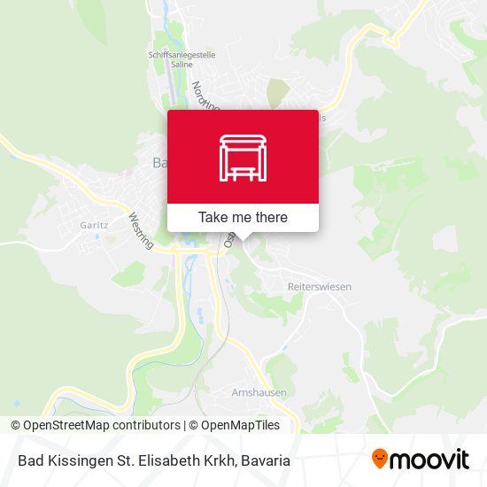 Bad Kissingen St. Elisabeth Krkh map