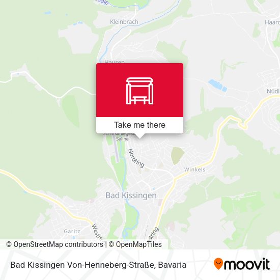 Bad Kissingen Von-Henneberg-Straße map