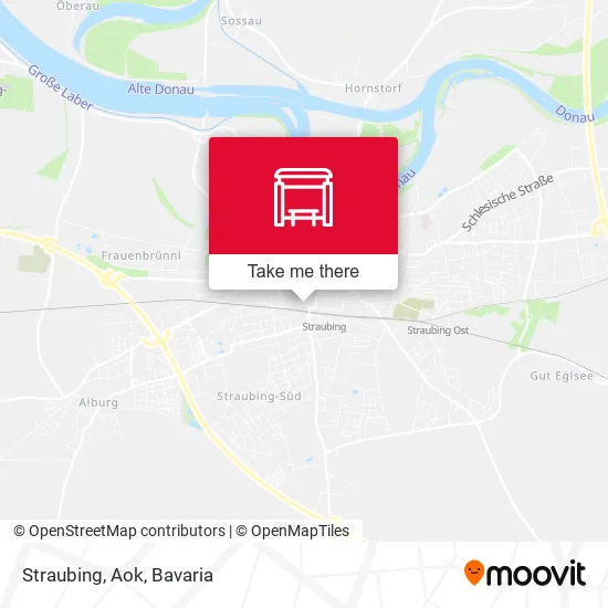 Карта Straubing, Aok