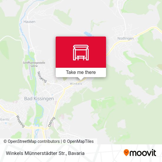 Карта Winkels Münnerstädter Str.