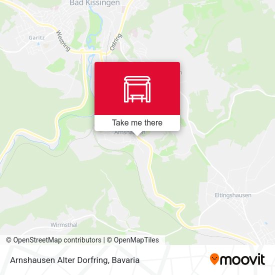 Arnshausen Alter Dorfring map