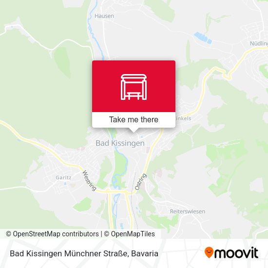 Bad Kissingen Münchner Straße map